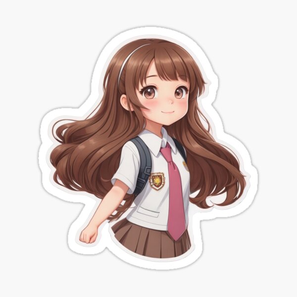 Brown Haired Anime Character - Anime  Anime girl brown hair, Anime brown  hair, Girl with brown hair