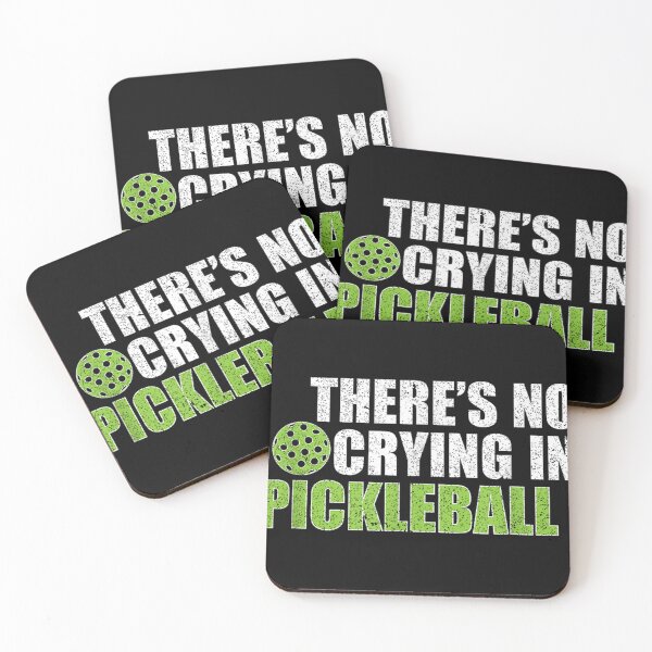 Item preview, There's No Crying In Pickleball Paddles Racket Sport Shirt  designed and sold by SantosPaine.