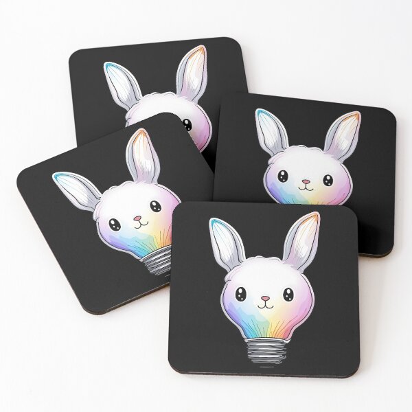 Item preview, Kawaii Bunny Light Bulb designed and sold by PiggyWonka.