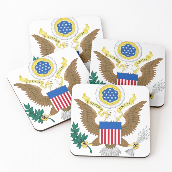 Item preview, Greater coat of arms of the United States designed and sold by foodbagjr.
