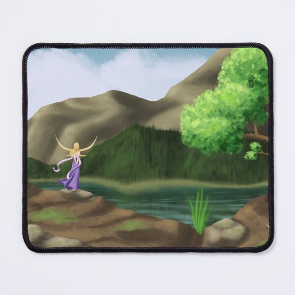 Item preview, Peaceful Mountain Lake designed and sold by Fia-Resk.