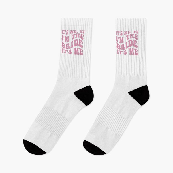 Item preview, It's Me, Hi I'm the Bride It's Me - Wavy Groovy Pink designed and sold by My Sweet Engagement.