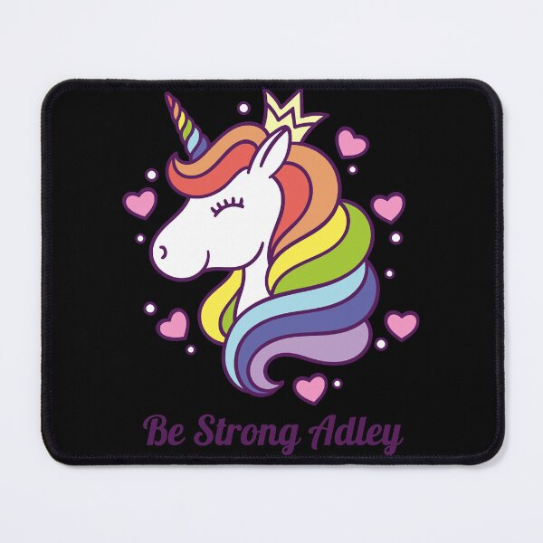 Item preview, A For Adley - Popit Silicone - Rainbow Color Graphic designed and sold by wyli-eblow.