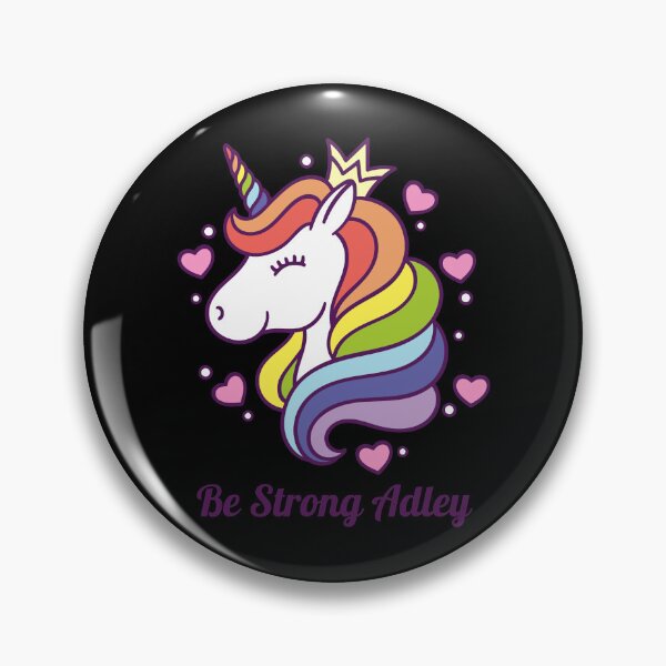 Item preview, A For Adley - Popit Silicone - Rainbow Color Graphic designed and sold by wyli-eblow.