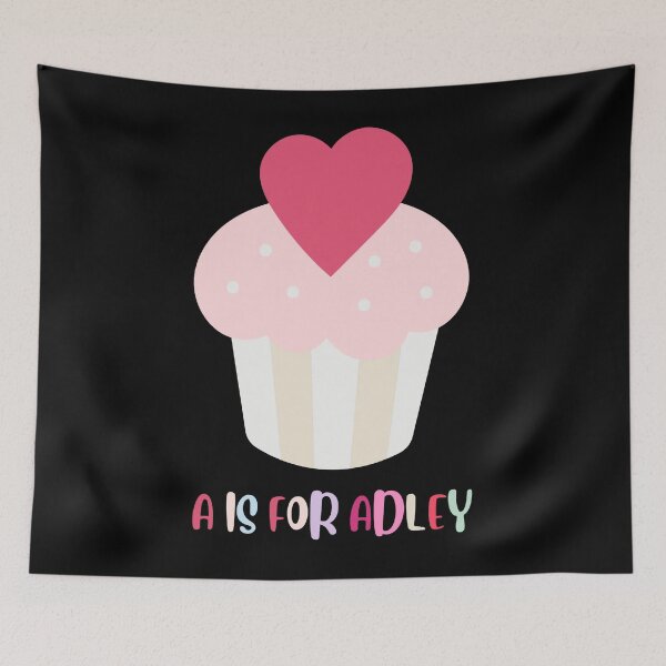 Item preview, A For Adley - Popit Silicone - Rainbow Color Graphic designed and sold by wyli-eblow.