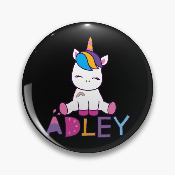 Item preview, A For Adley - Popit Silicone - Rainbow Color Graphic designed and sold by wyli-eblow.