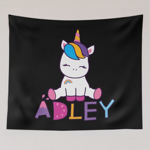 Item preview, A For Adley - Popit Silicone - Rainbow Color Graphic designed and sold by wyli-eblow.