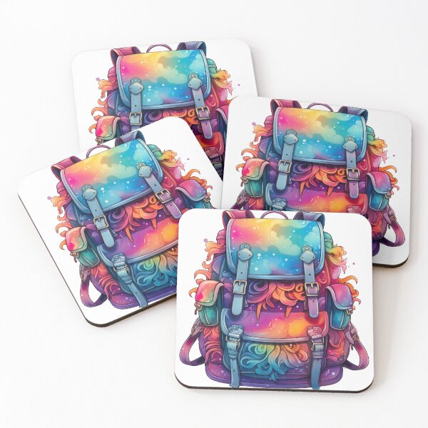 Artikelvorschau, Neon backpack for back to school entworfen und verkauft von Redbubblesassy.