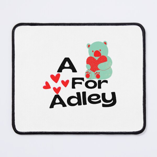 Item preview, A For Adley - Popit Silicone - Rainbow Color Graphic designed and sold by wyli-eblow.