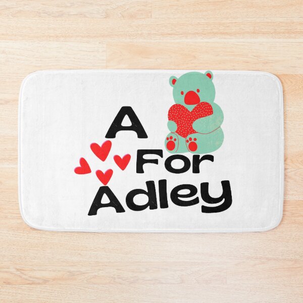 Item preview, A For Adley - Popit Silicone - Rainbow Color Graphic designed and sold by wyli-eblow.