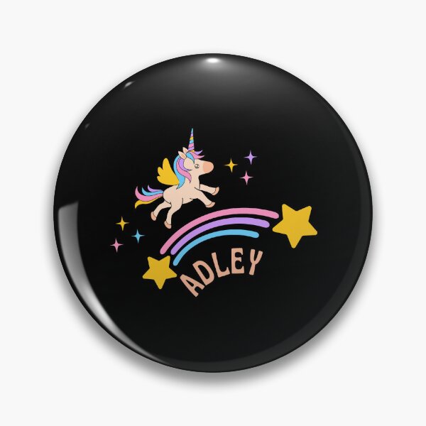 Item preview, A For Adley - Popit Silicone - Rainbow Color Graphic designed and sold by wyli-eblow.