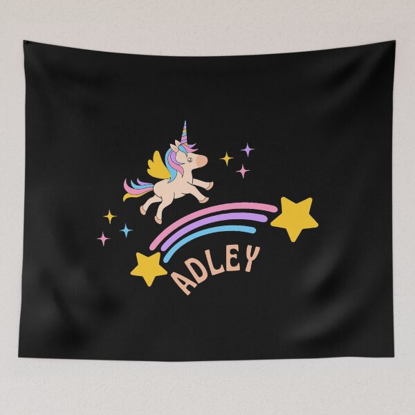 Item preview, A For Adley - Popit Silicone - Rainbow Color Graphic designed and sold by wyli-eblow.