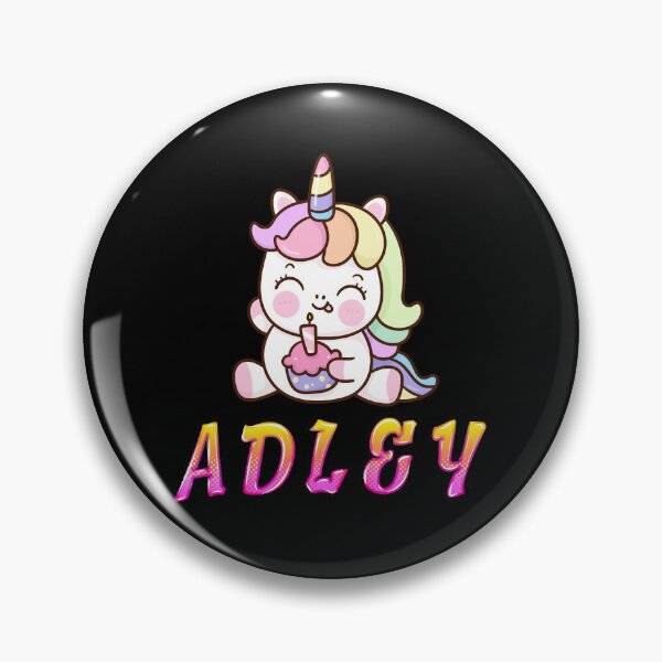 Item preview, A For Adley - Popit Silicone - Rainbow Color Graphic designed and sold by wyli-eblow.