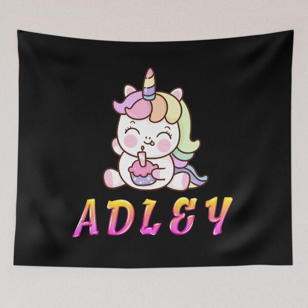 Item preview, A For Adley - Popit Silicone - Rainbow Color Graphic designed and sold by wyli-eblow.