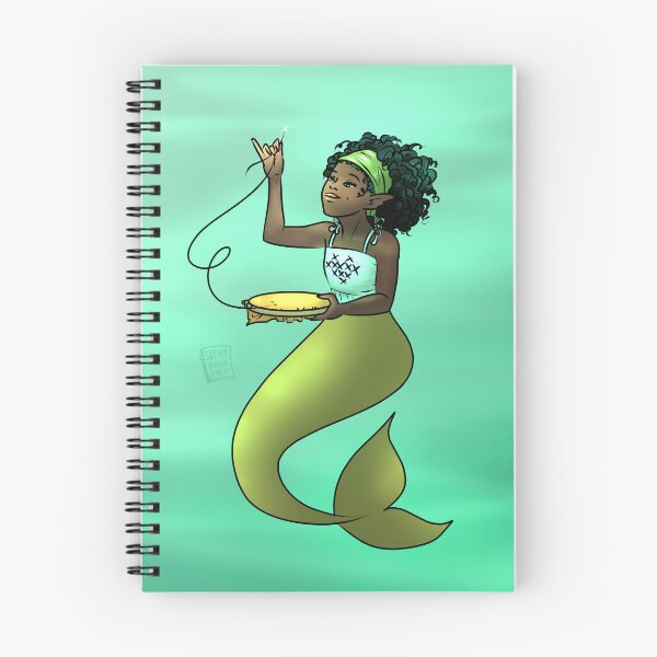 Item preview, Sewing Mermaid designed and sold by Sarah Y..