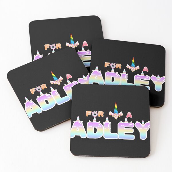 Item preview, A For Adley - Popit Silicone - Rainbow Color Graphic designed and sold by wyli-eblow.