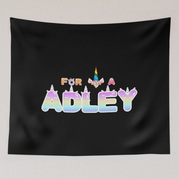 Item preview, A For Adley - Popit Silicone - Rainbow Color Graphic designed and sold by wyli-eblow.