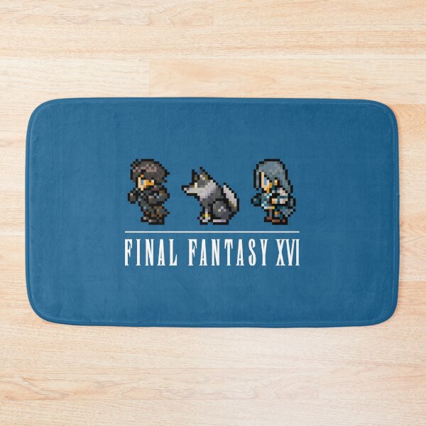 Item preview, Clive, Torgal, and Jill Logo Design FFXVI Pixel Party Members Final Fantasy 16 designed and sold by EusebiaMathe.