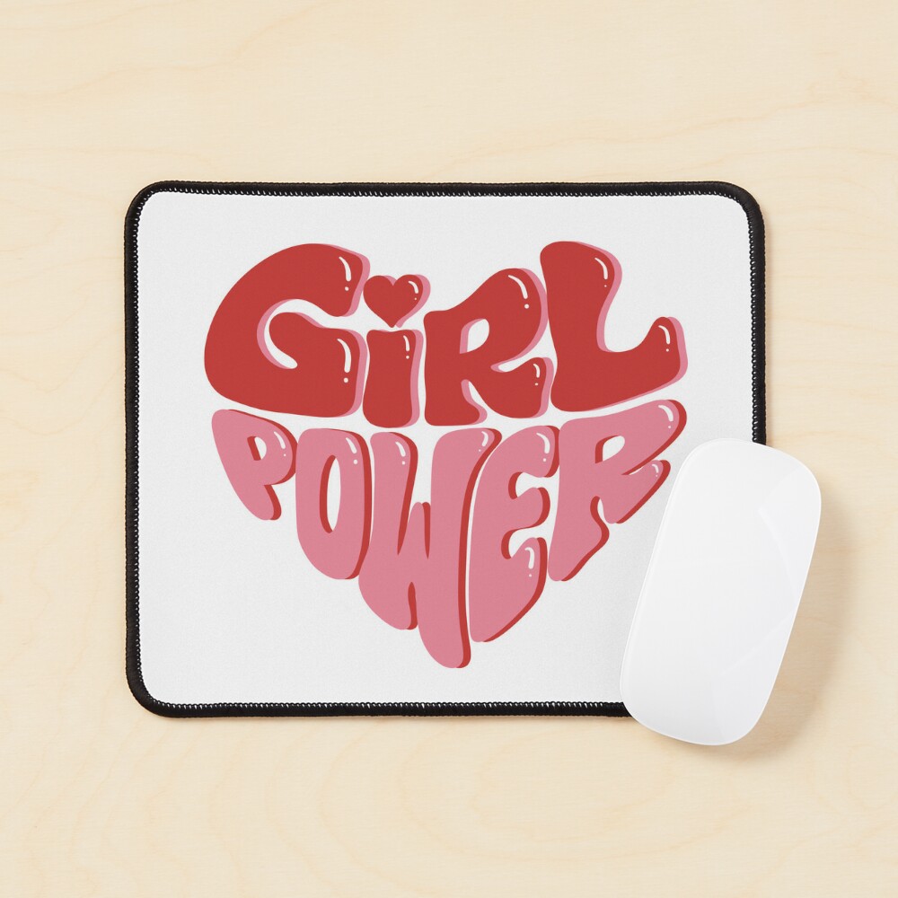 Girl power Sticker for Sale by HappyHeartHails