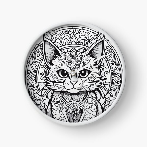 Vista previa del artículo con la obra «Gato», diseñado y vendido por Hamiceis.