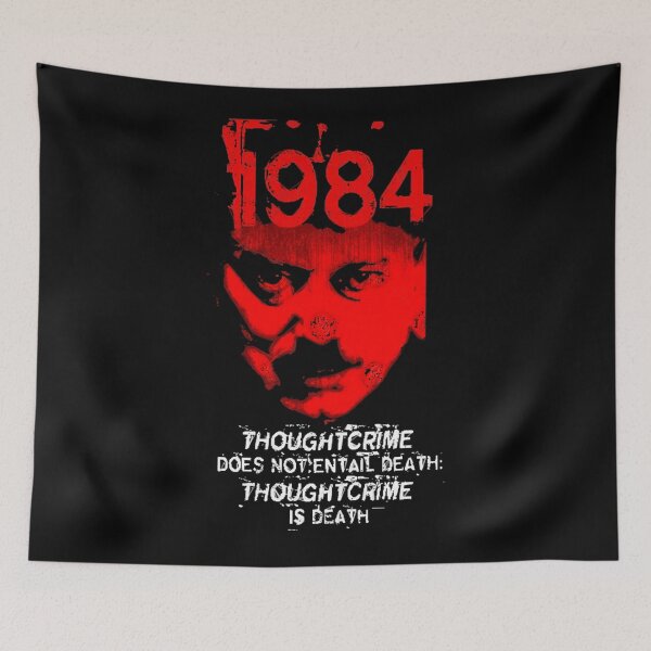 Item preview, George Orwell 1984 Quote Design designed and sold by ClosetWynnCe.