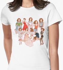 Nobody puts baby in a corner Women's Fitted T-Shirt