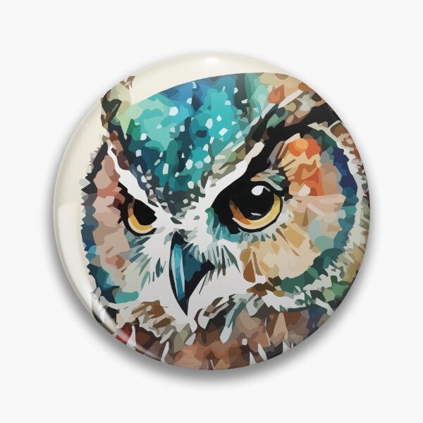Item preview, Una acuarela bohemia de un búho - Boho Animals designed and sold by GVRDesign.