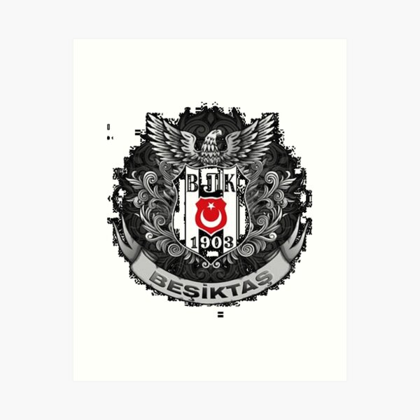 Art Besiktas JK, Beşiktaş, Wallpaper Framed Art Print for Sale by  BasilAdrian