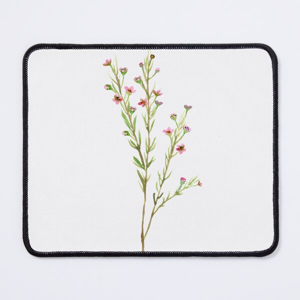 Item preview, Waxflower Blossoms on a Branch | Watercolor Botanical Harmony designed and sold by Kere123.