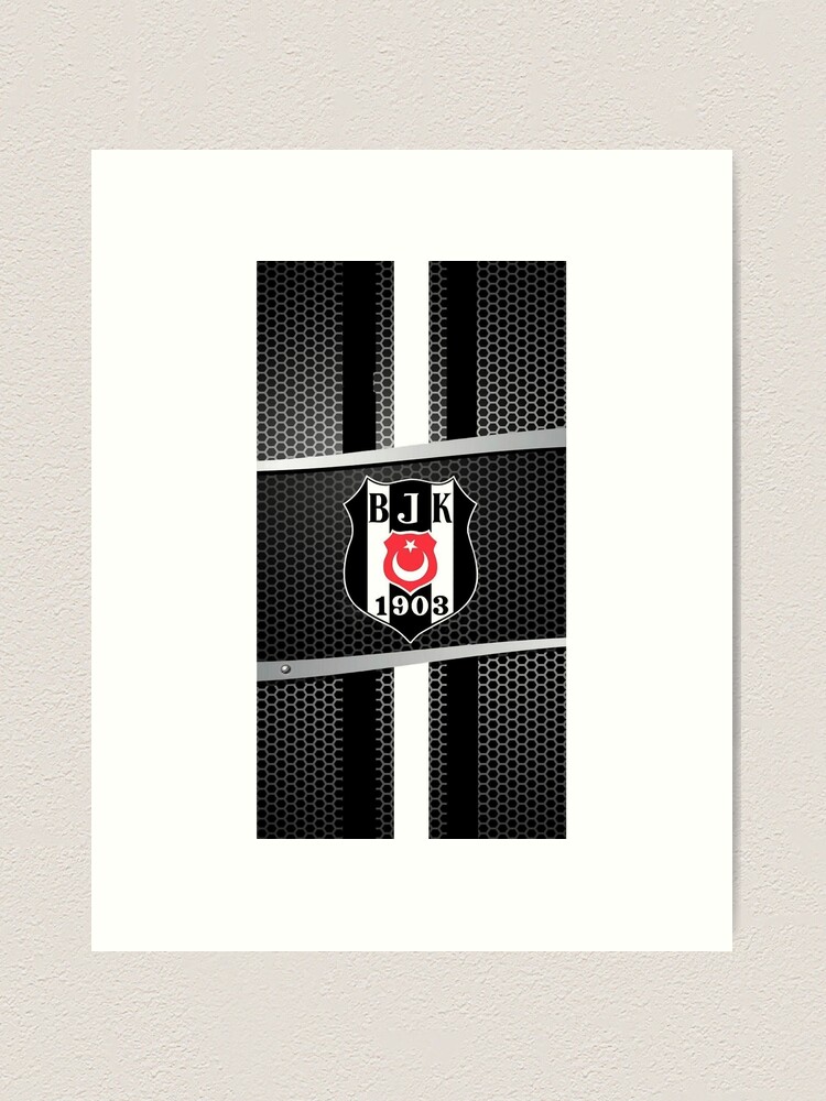 Art Besiktas JK, Beşiktaş, Wallpaper Framed Art Print for Sale by  BasilAdrian