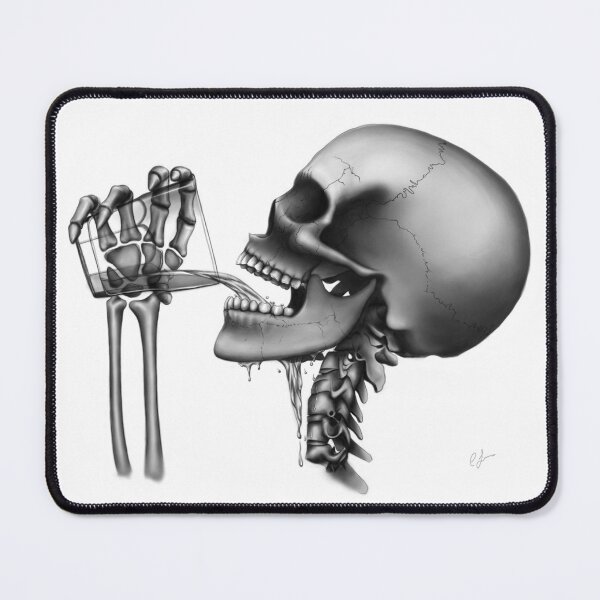 Item preview, Drinking Skull designed and sold by DiscordArts.