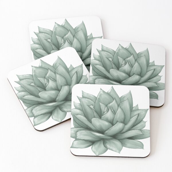 Item preview, Painted succulent  designed and sold by rebekah-carroll.