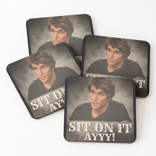 Item preview, AYYY! SIT ON IT THE FONZ designed and sold by MarauderPeters.
