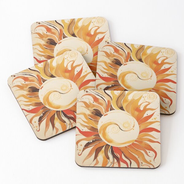 Item preview,  Boho Aesthetic Sunbeam Watercolor designed and sold by FocalFrenzy.