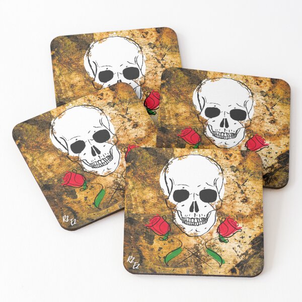 Artikelvorschau, Totenkopf und Rosen Nr. 4 entworfen und verkauft von R2-E2.
