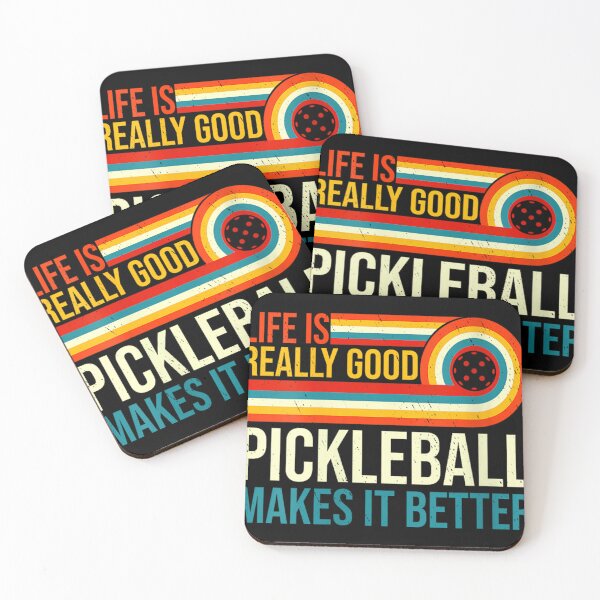Item preview, Womens Life Is Really Good Pickleball Makes It Better Racket Player V-Neck  designed and sold by CharlieGreya.