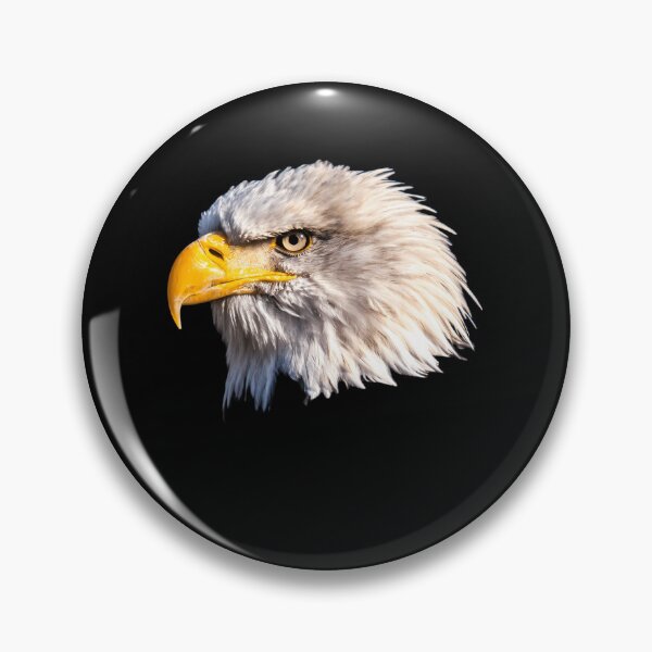 Item preview, Bald eagle head - eagle art  	 designed and sold by skgkhlhh96.