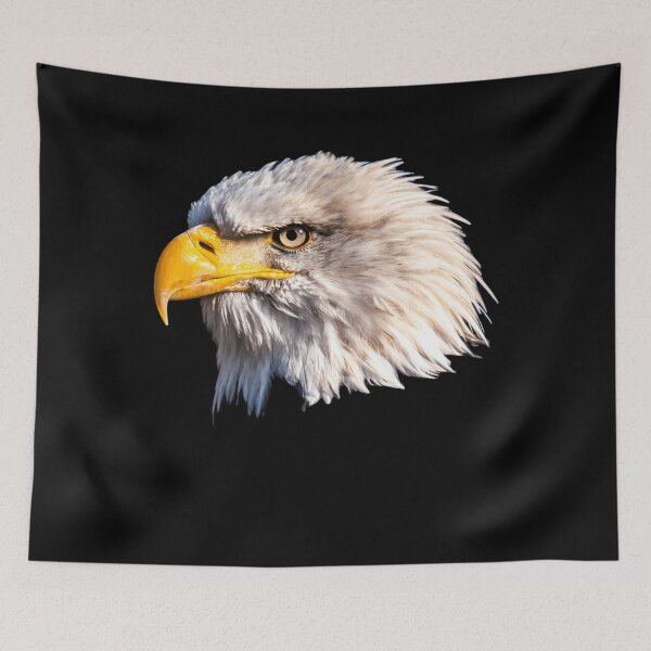 Item preview, Bald eagle head - eagle art  	 designed and sold by skgkhlhh96.