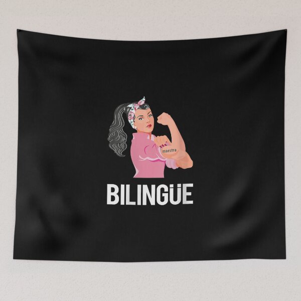 Item preview, Womens Maestra Bilingue Poder Playera Regalo Spanish Teacher V-Neck  designed and sold by CharlieGreya.