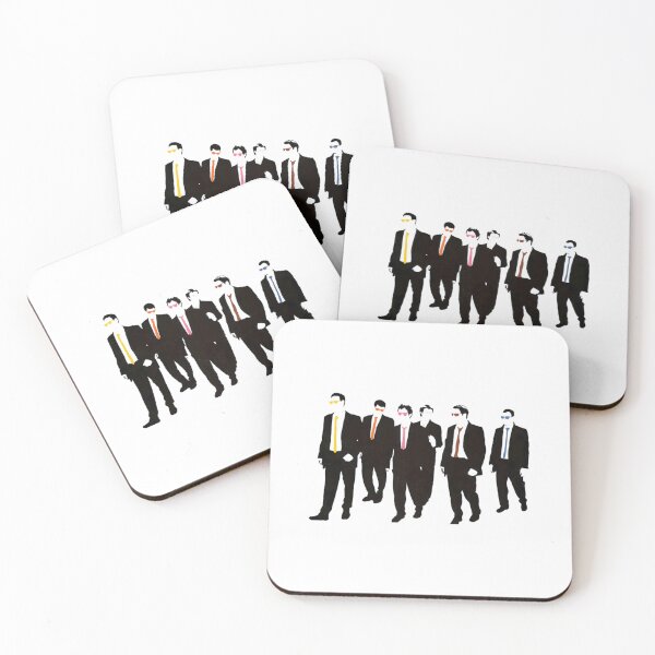 Item preview, Reservoir Dogs with colored ties and glasses   	 designed and sold by hvwajkwe46.