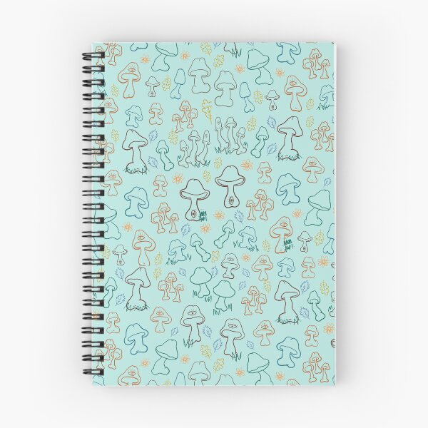Item preview, MUSHROOM PENIS VINTAGE PATTERN BLUE designed and sold by aydapadi.