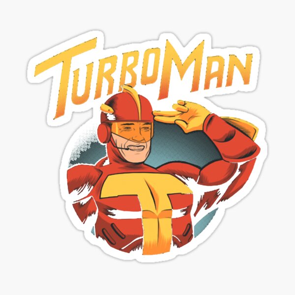 Turbo Man - Turbo Man - Sticker