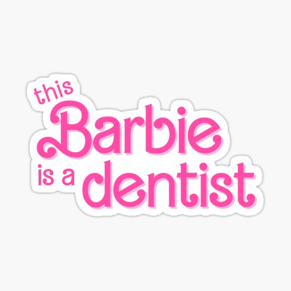 15 Barbie Patient Stickers Doctor Dr Dentist Dental Medical Office Kid  Reward