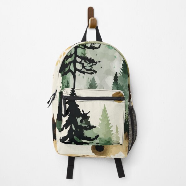 Item preview, A Sepia Forest Under the Moon - Watercolor Trees and Leaves designed and sold by GVRDesign.