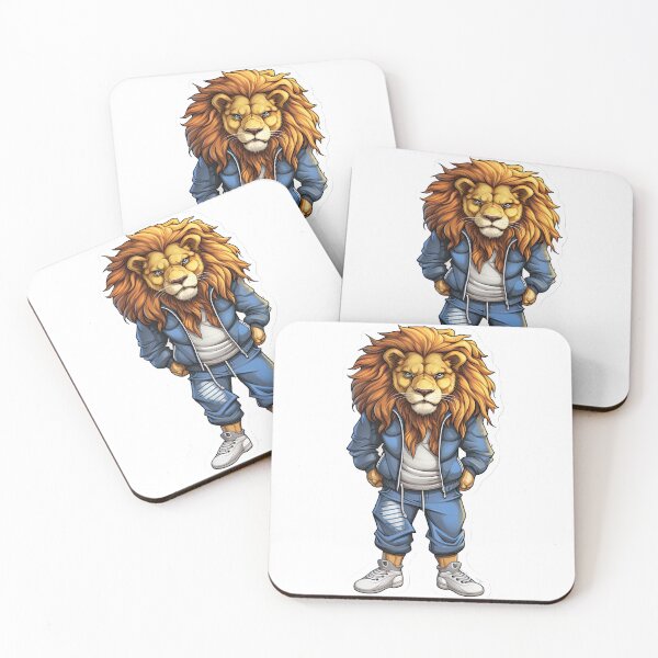 Item preview, Lion dressed in sportswear designed and sold by abmkf.