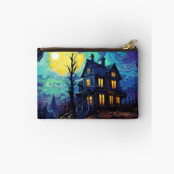 Item preview, Starry Night Halloween Haunted House designed and sold by Gsallicat.
