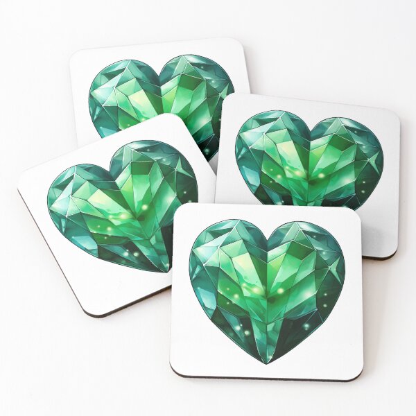 Artikelvorschau, Green Heart Crystals entworfen und verkauft von Redbubblesassy.