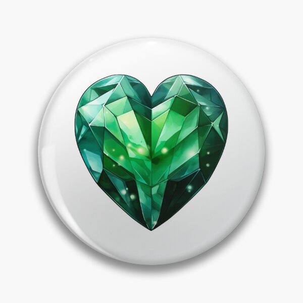Artikelvorschau, Green Heart Crystals entworfen und verkauft von Redbubblesassy.