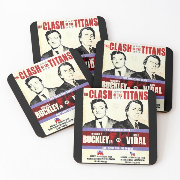 Item preview, Gore Vidal Vs William F Buckley designed and sold by ClosetWynnCe.