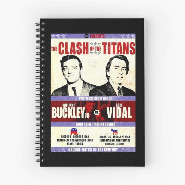 Item preview, Gore Vidal Vs William F Buckley designed and sold by ClosetWynnCe.